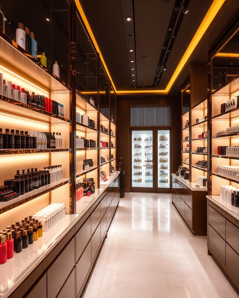 Deluxe Cosmetics store interior